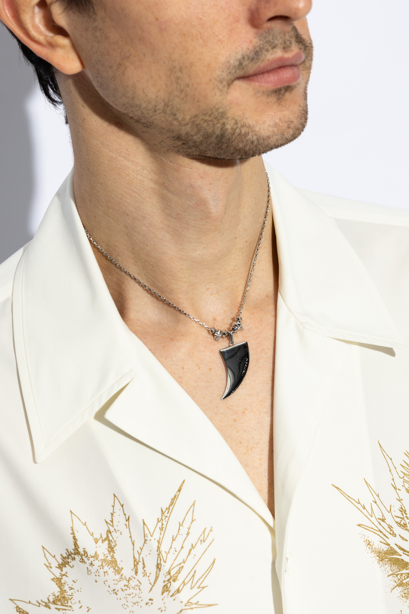 Alexander McQueen Brass necklace | Men's Jewelery | Vitkac
